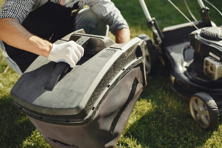 improve lawn mower suction